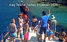 Kaş Tekne Turları Fiyatları 2025